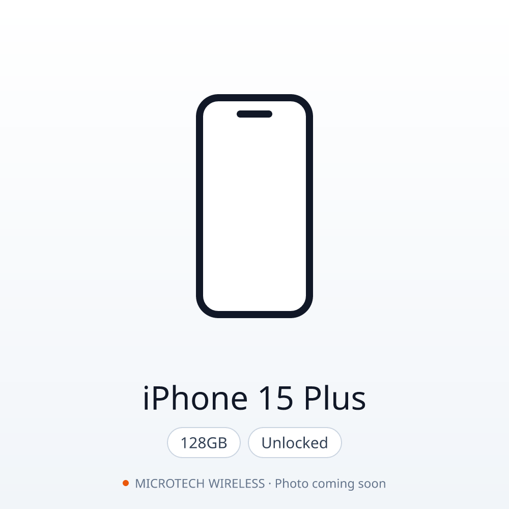iPhone 15 Plus 128GB Unlocked