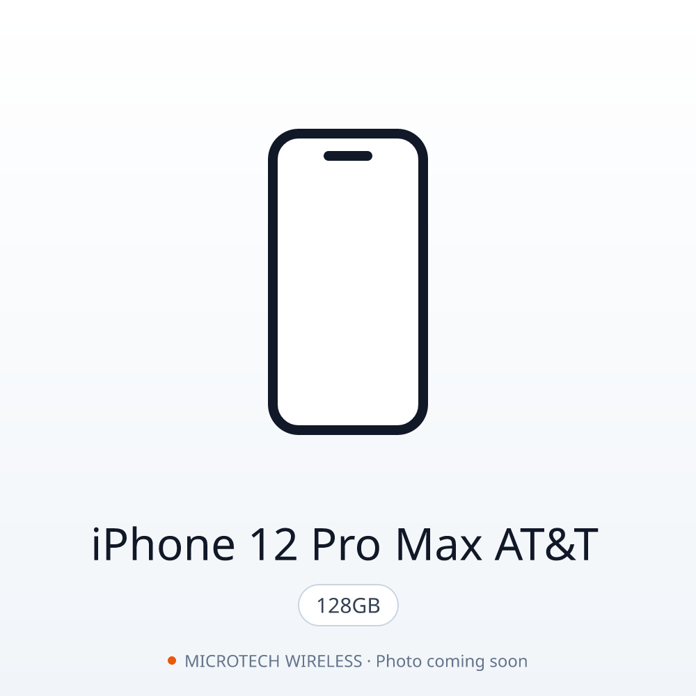 iPhone 12 Pro Max 128GB AT&T