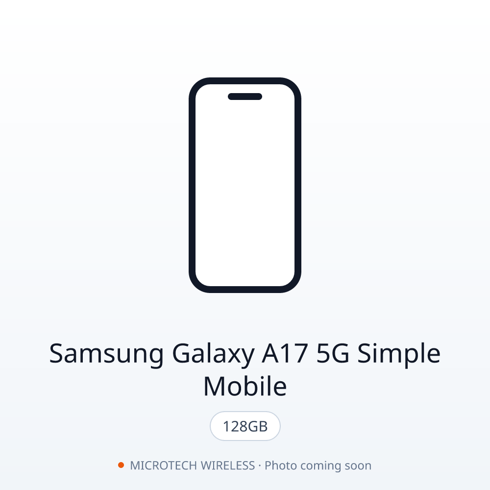 Samsung Galaxy A17 5G Simple Mobile 128GB