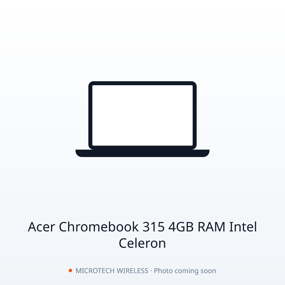 Acer Chromebook 315 4GB RAM Intel Celeron