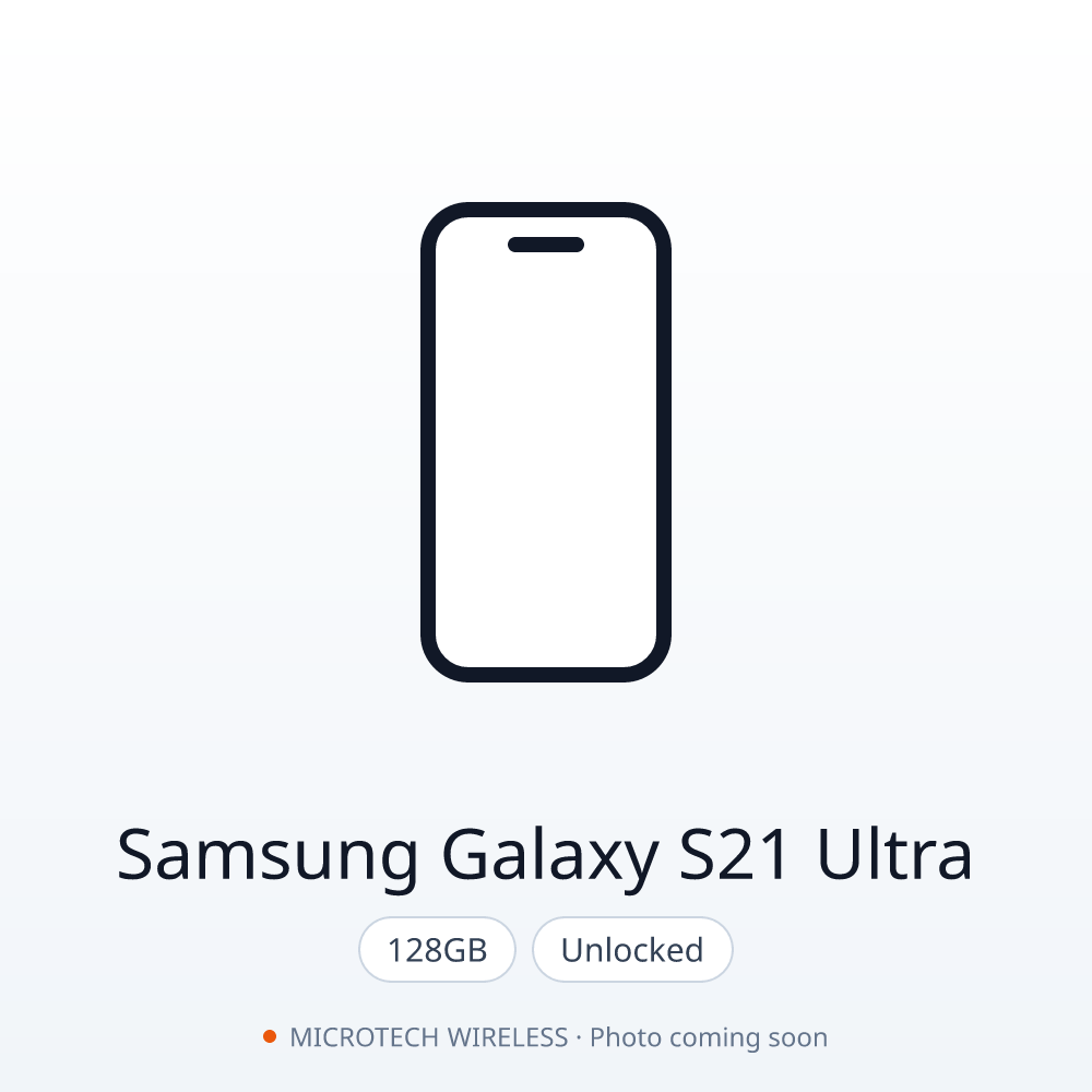 Samsung Galaxy S21 Ultra 128GB Unlocked