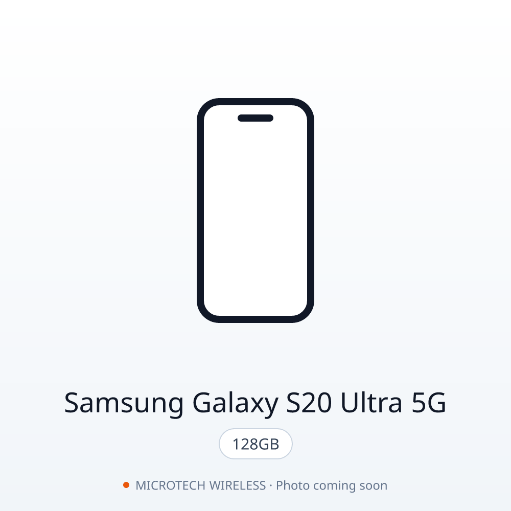 Samsung Galaxy S20 Ultra 5G 128GB