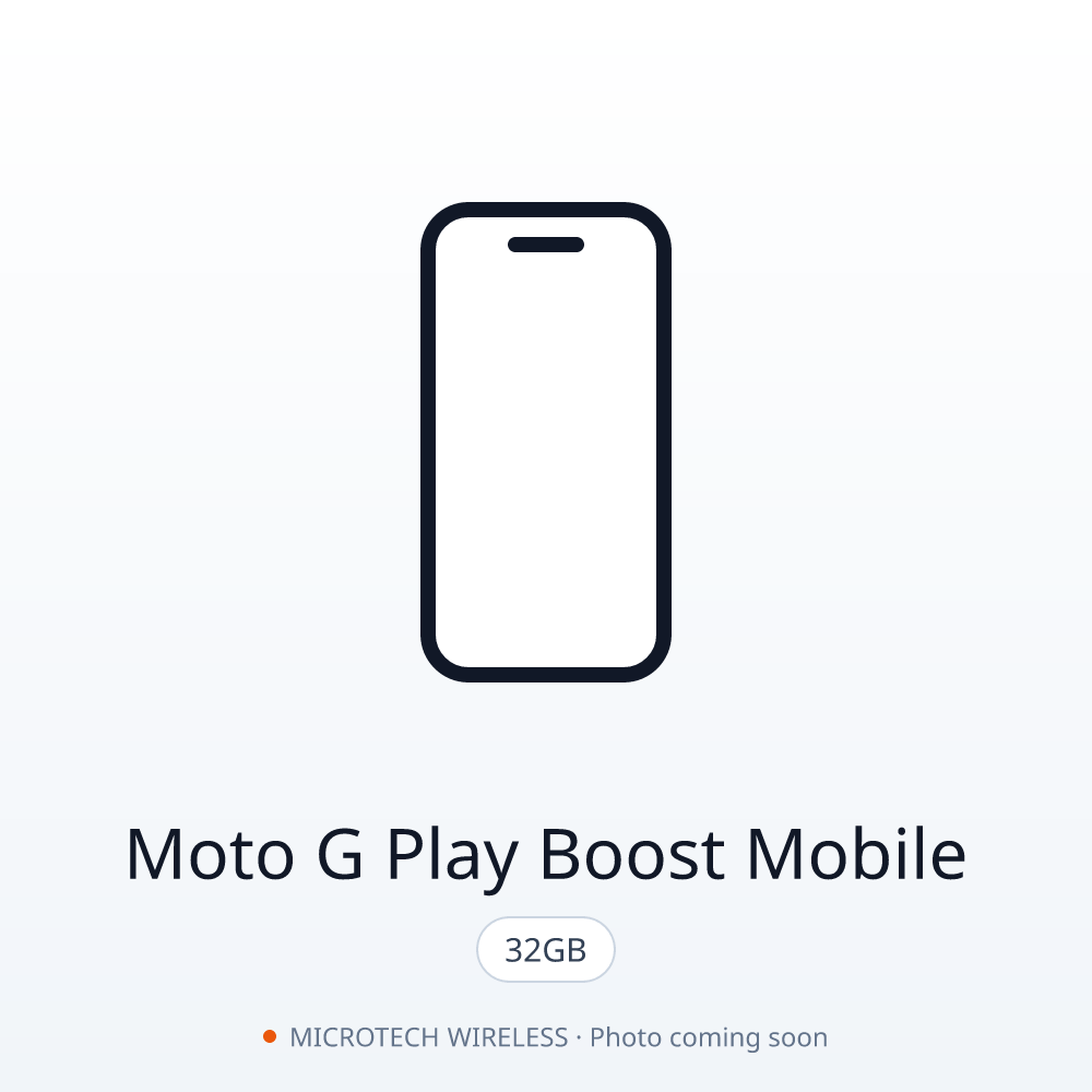Moto G Play 32GB Boost Mobile