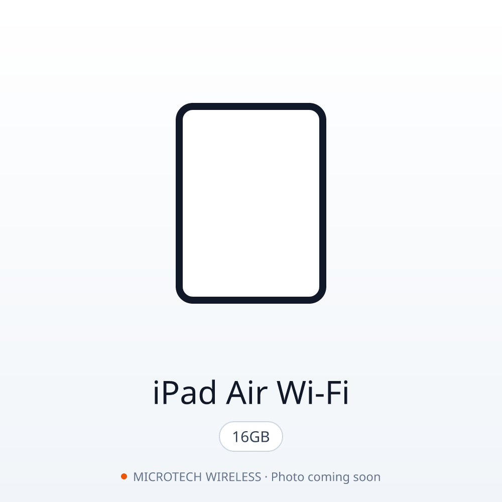iPad Air 16GB Wi-Fi