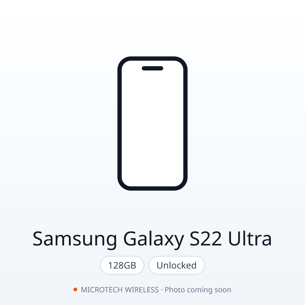Samsung Galaxy S22 Ultra 128GB Unlocked