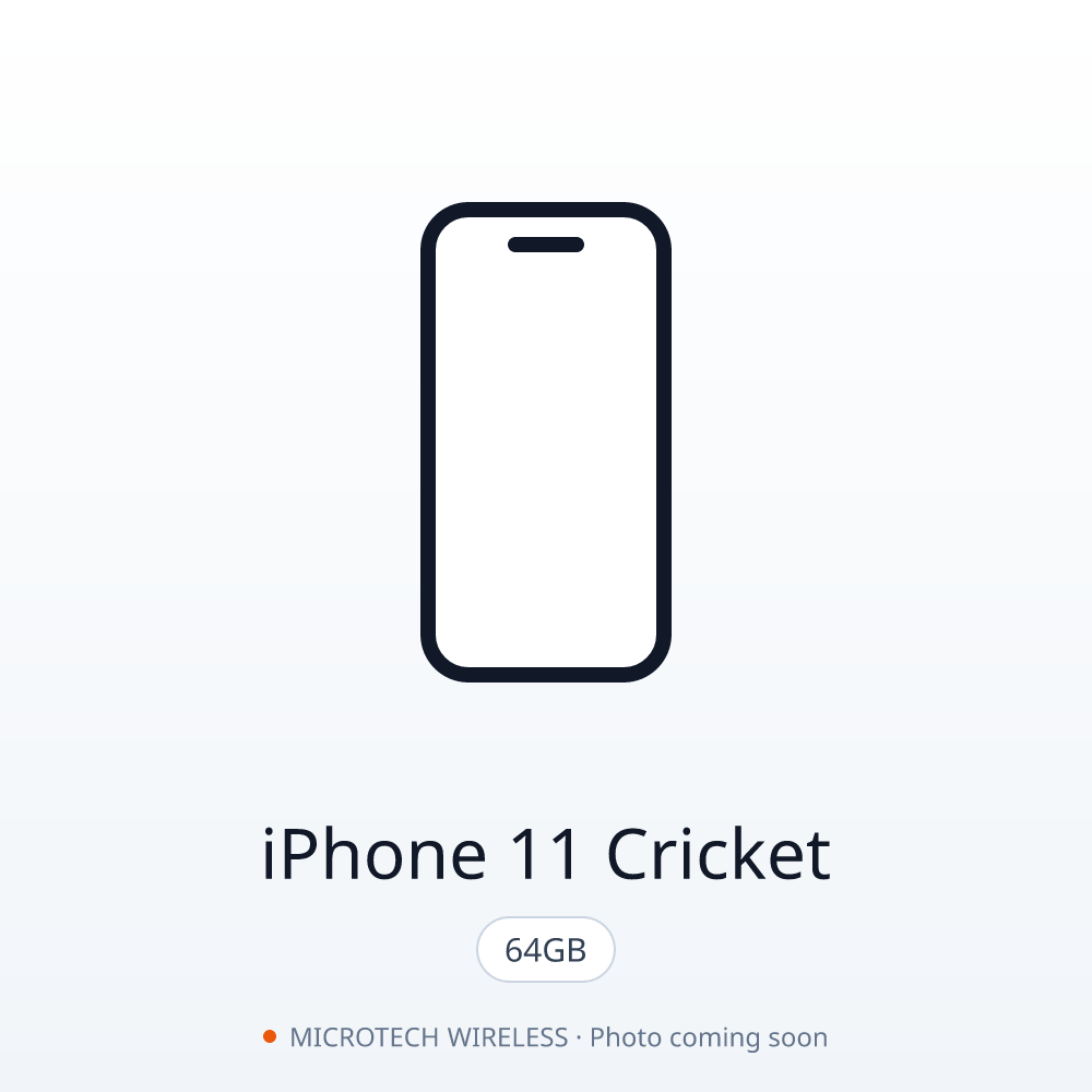 iPhone 11 64GB Cricket