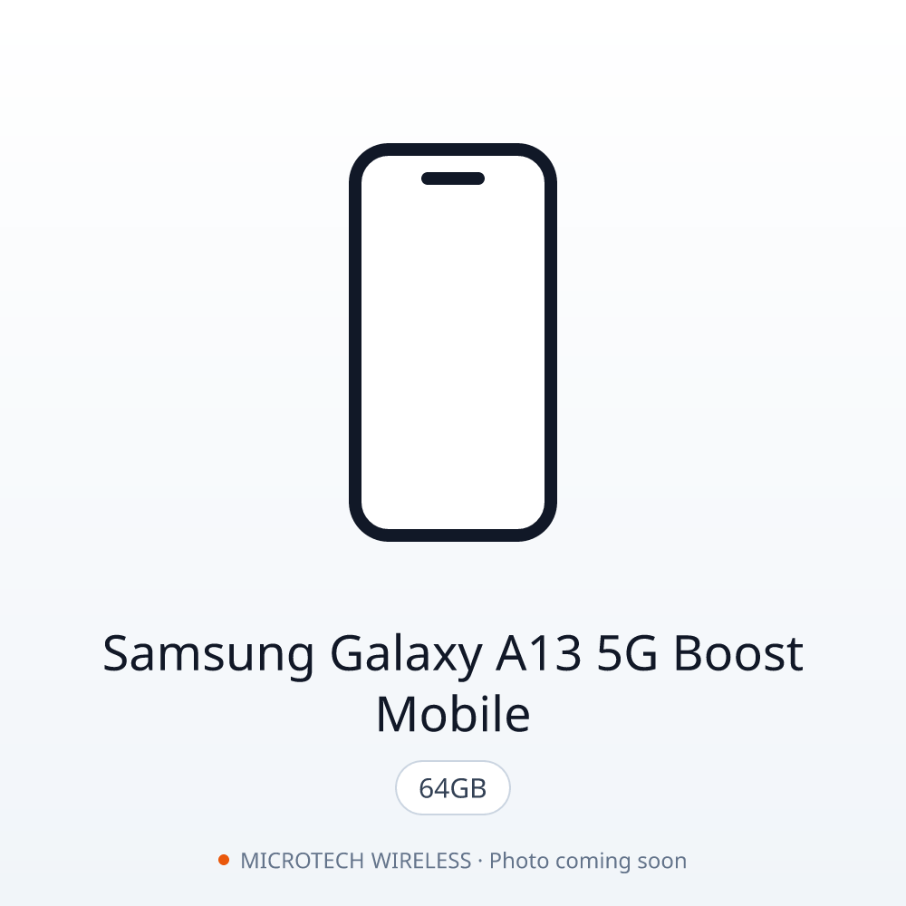 Samsung Galaxy A13 5G 64GB Boost Mobile