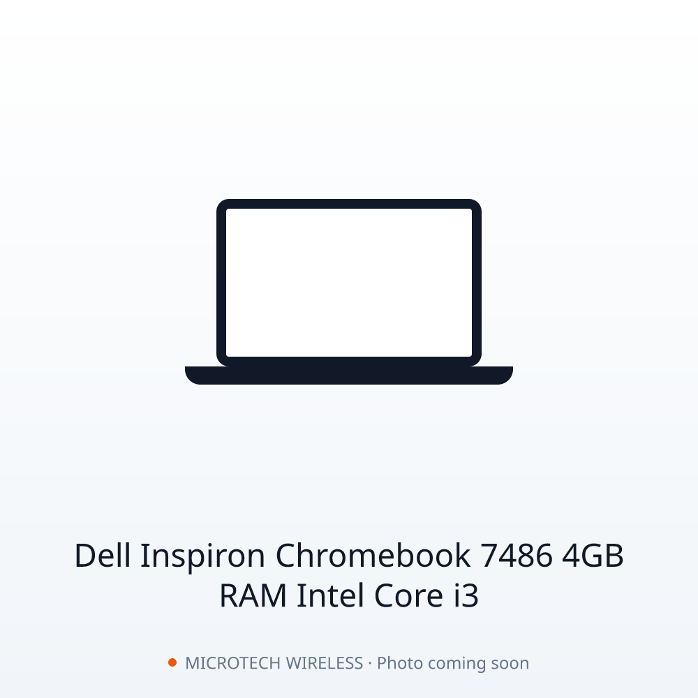 Dell Inspiron Chromebook 7486 4GB RAM Intel Core i3