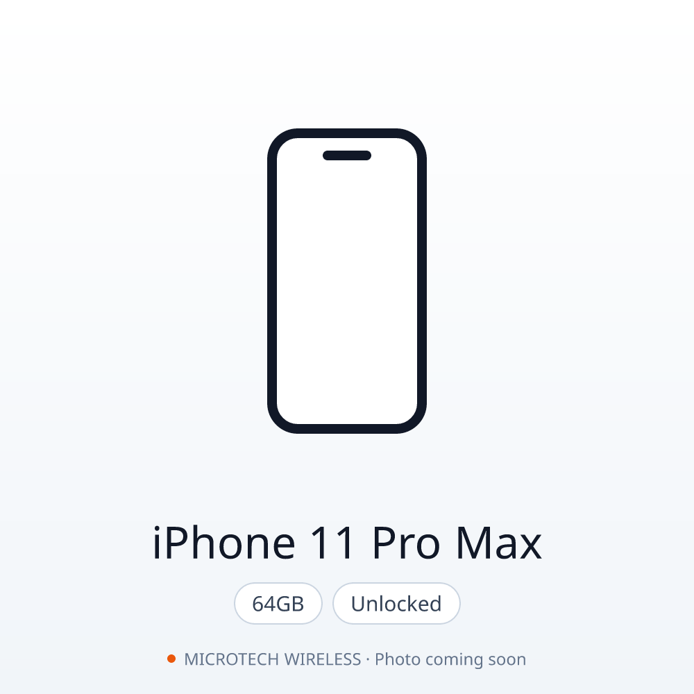 iPhone 11 Pro Max 64GB Unlocked