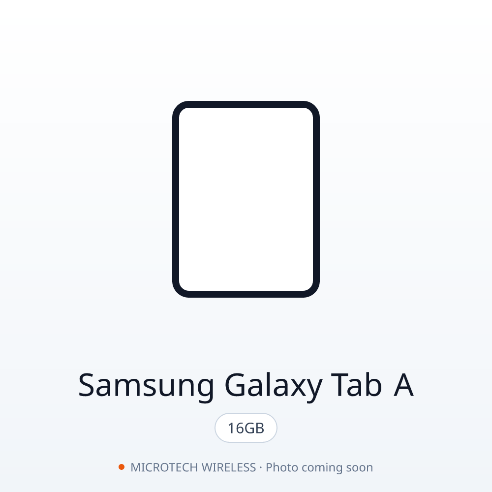Samsung Galaxy Tab A 16GB