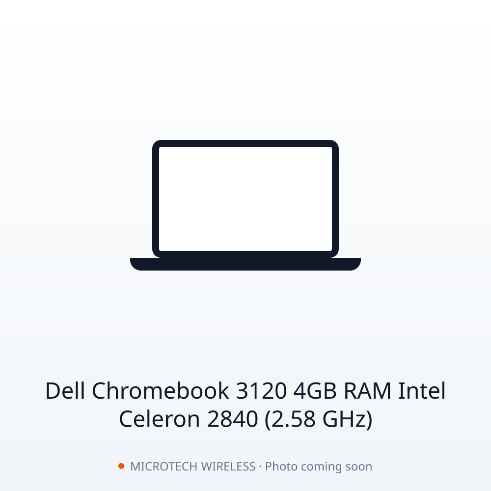 Dell Chromebook 3120 4GB RAM Intel Celeron 2840 (2.58 GHz)
