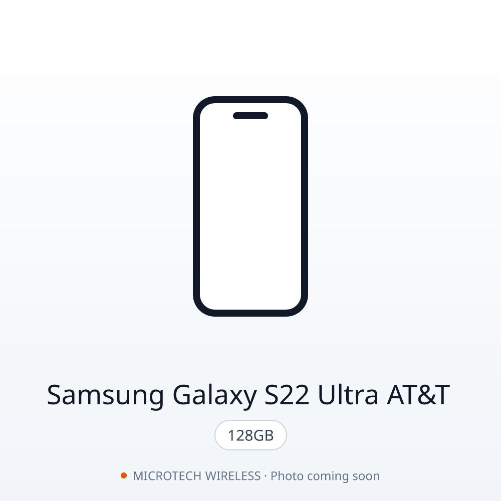 Samsung Galaxy S22 Ultra 128GB AT&T