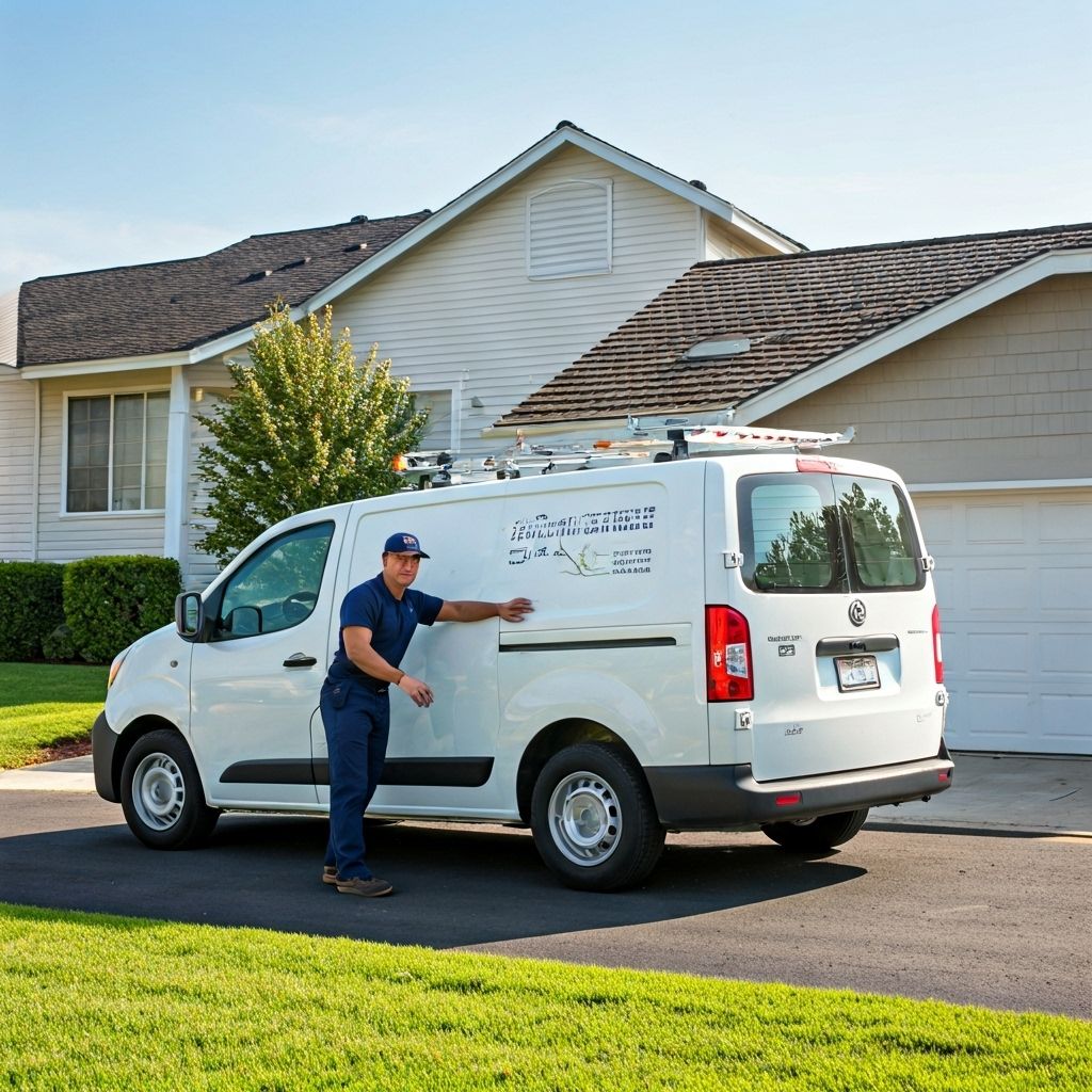 Mobile repair van service